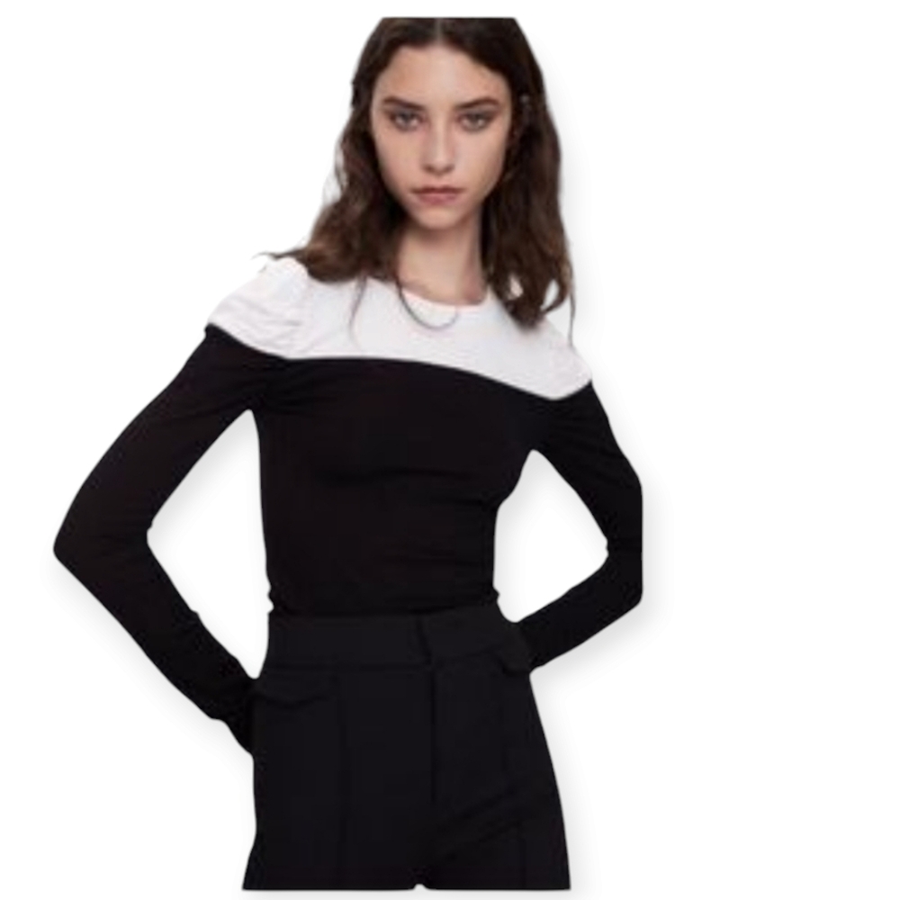 Zara Colorblock Top